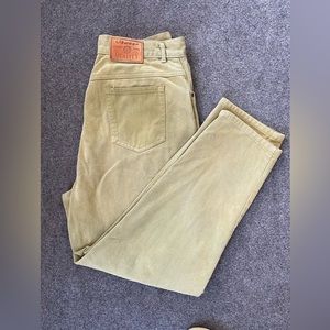 Liz Claiborne 90s vintage yellow green jeans